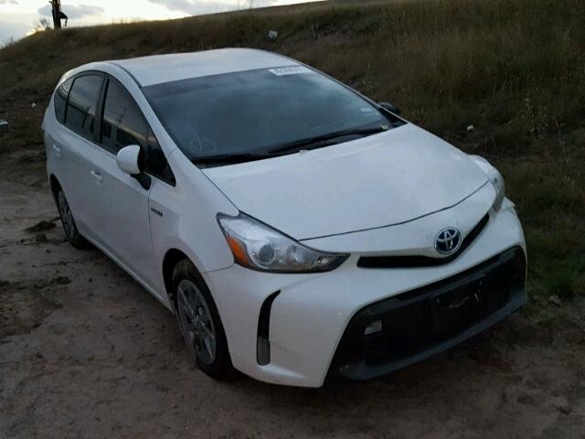 JTDZN3EU8HJ064993 - 2017 TOYOTA PRIUS V WHITE photo 1