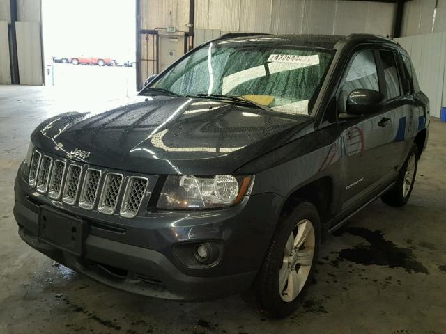 1C4NJCEB5ED559686 - 2014 JEEP COMPASS LA GRAY photo 2