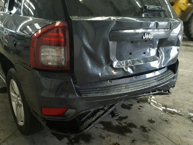 1C4NJCEB5ED559686 - 2014 JEEP COMPASS LA GRAY photo 9