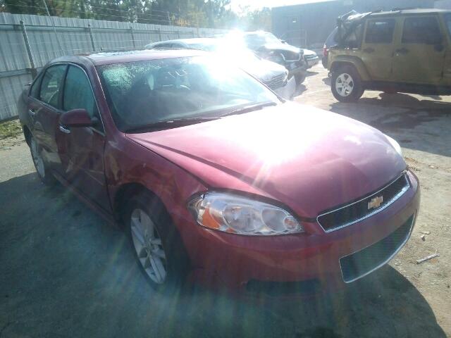 2G1WC5E31D1243546 - 2013 CHEVROLET IMPALA LTZ RED photo 1