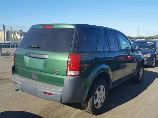 5GZCZ43D24S811560 - 2004 SATURN VUE GREEN photo 4