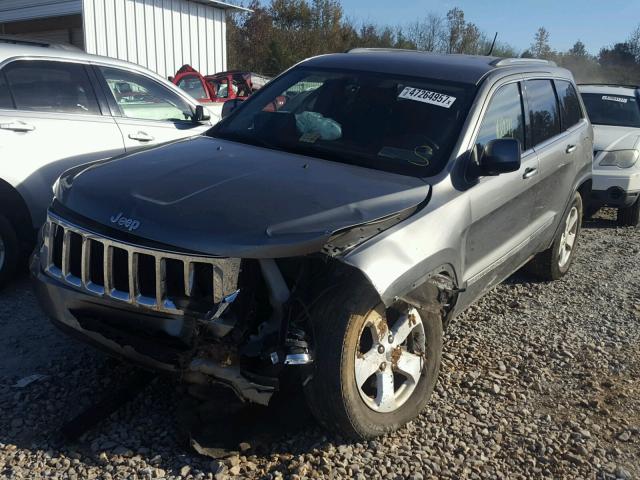 1C4RJFAG3CC328535 - 2012 JEEP GRAND CHER GRAY photo 2