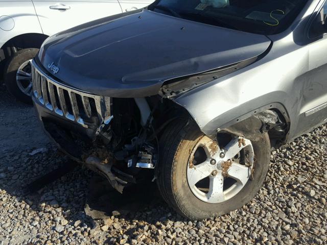 1C4RJFAG3CC328535 - 2012 JEEP GRAND CHER GRAY photo 9