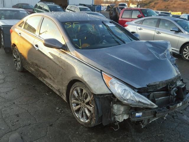 5NPEC4AB1CH477404 - 2012 HYUNDAI SONATA SE GRAY photo 1