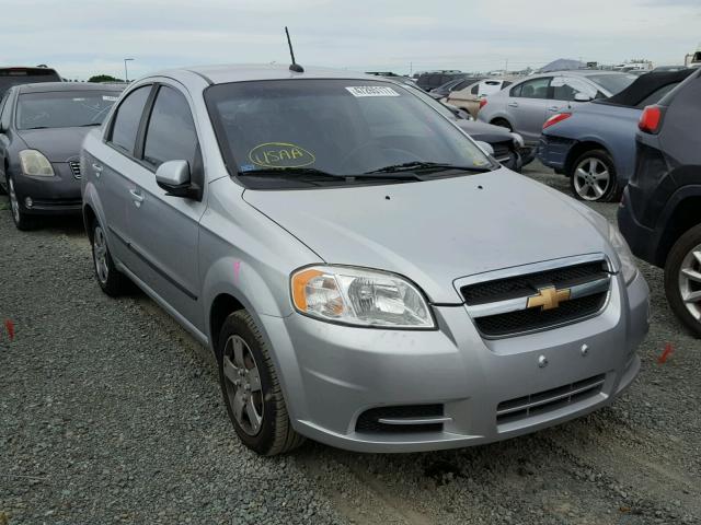 KL1TD5DE0BB162925 - 2011 CHEVROLET AVEO LS SILVER photo 1