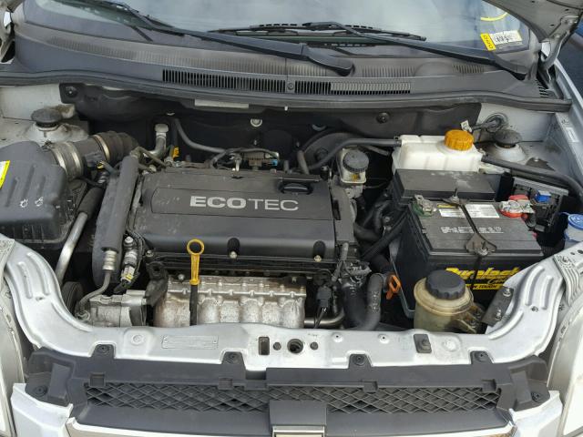 KL1TD5DE0BB162925 - 2011 CHEVROLET AVEO LS 银色 照片 7