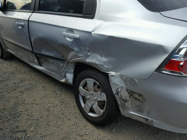 KL1TD5DE0BB162925 - 2011 CHEVROLET AVEO LS 银色 照片 9