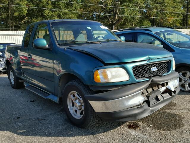 1FTDX07WXVKA64713 - 1997 FORD F150 GREEN photo 1