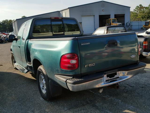 1FTDX07WXVKA64713 - 1997 FORD F150 GREEN photo 3