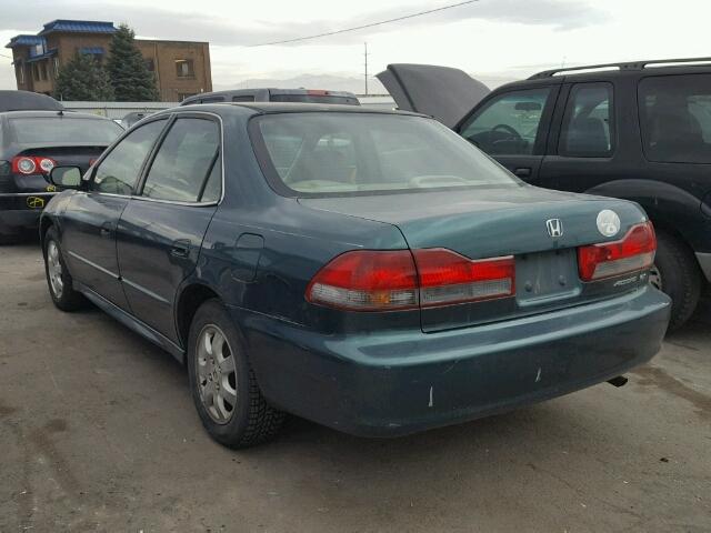 1HGCG56672A071051 - 2002 HONDA ACCORD EX GREEN photo 3