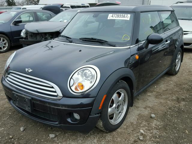 WMWML33578TJ46517 - 2008 MINI COOPER CLU BLACK photo 2