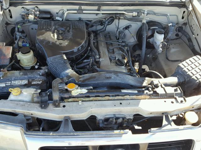 1N6DD21S9YC314772 - 2000 NISSAN FRONTIER X GRAY photo 7