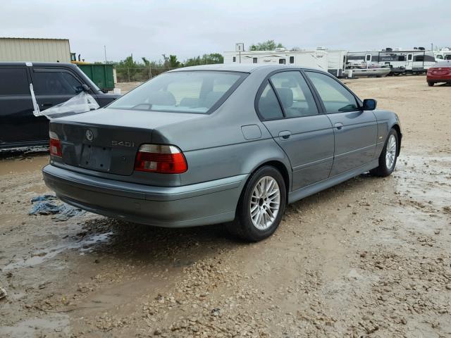 WBADN63461GM70611 - 2001 BMW 540 I AUTO BLUE photo 4