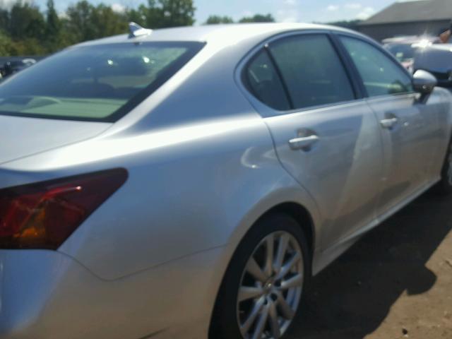 JTHBE1BL6E5030703 - 2014 LEXUS GS 350 SILVER photo 9