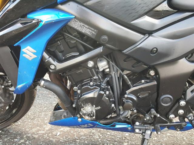 JS1C533B1J2100251 - 2018 SUZUKI GSX-S750 BLUE photo 7