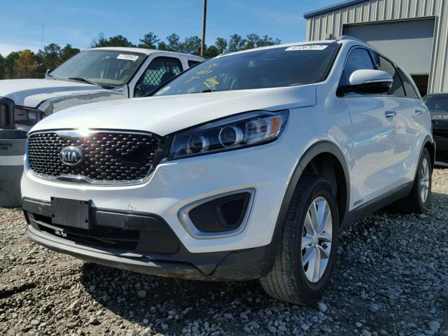 5XYPGDA54GG149558 - 2016 KIA SORENTO LX YELLOW photo 2