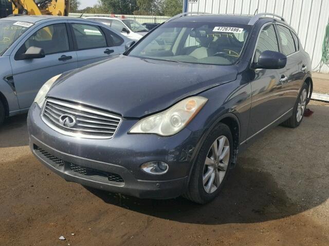 JNKAJ09E08M302066 - 2008 INFINITI EX35 BASE GRAY photo 2