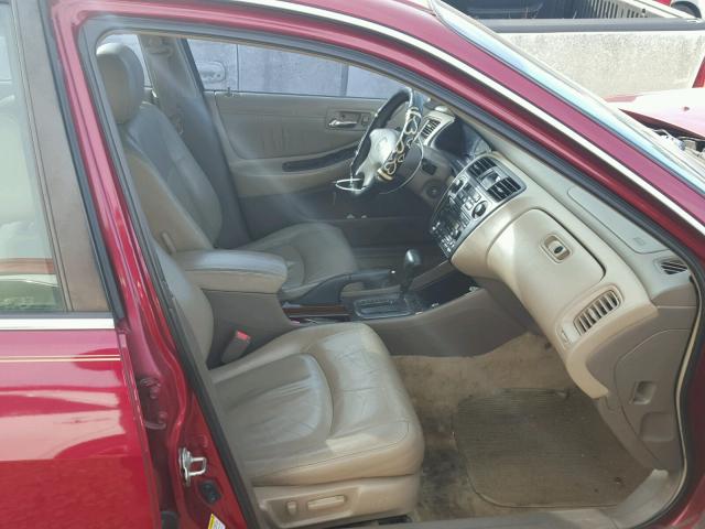 1HGCG16521A014156 - 2001 HONDA ACCORD EX 红色 照片 5