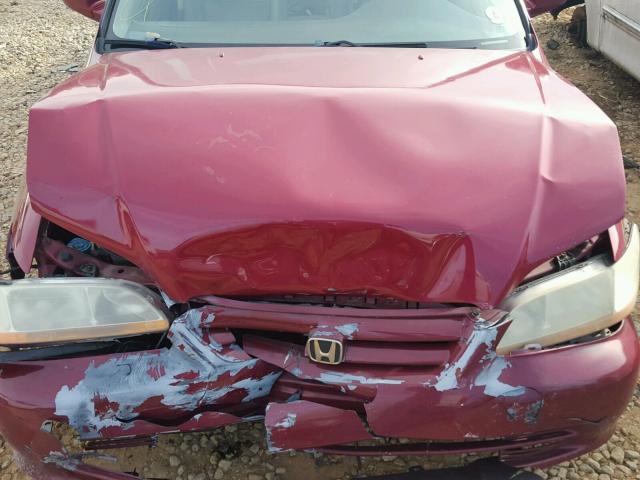1HGCG16521A014156 - 2001 HONDA ACCORD EX 红色 照片 7