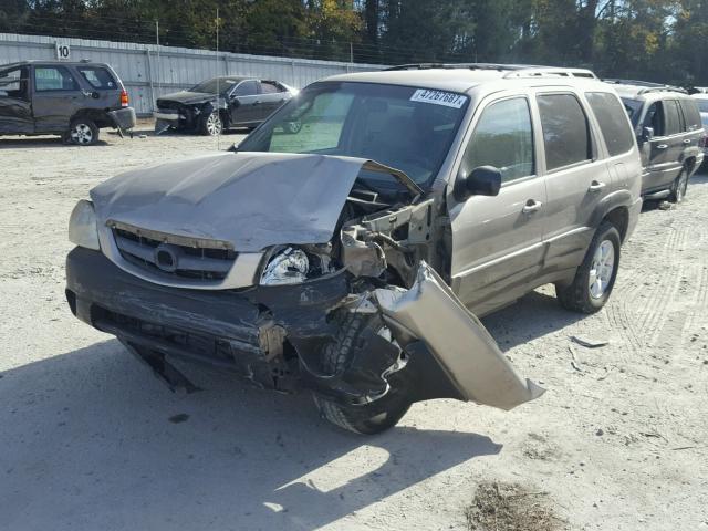 4F2CU08191KM42330 - 2001 MAZDA TRIBUTE LX GOLD photo 2