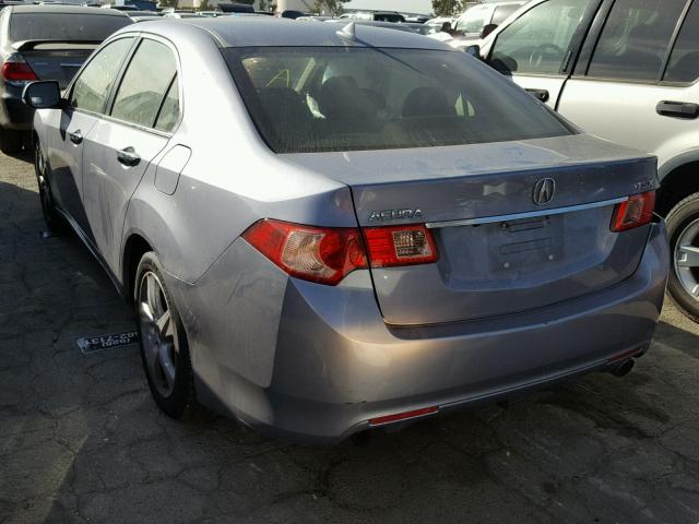 JH4CU2F60CC030349 - 2012 ACURA TSX TECH GRAY photo 3