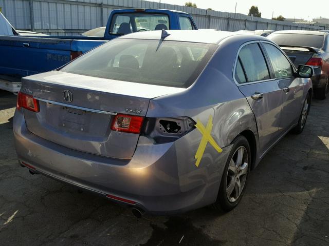 JH4CU2F60CC030349 - 2012 ACURA TSX TECH GRAY photo 4