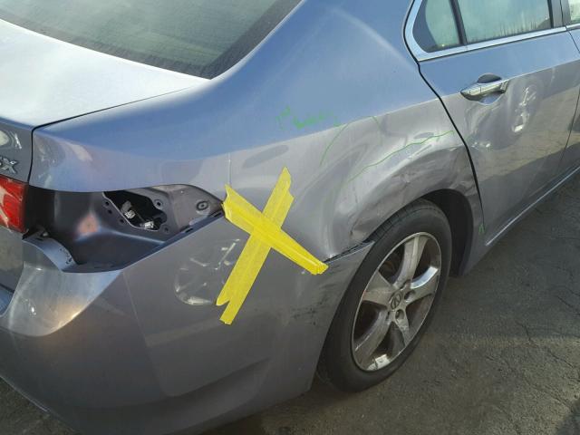 JH4CU2F60CC030349 - 2012 ACURA TSX TECH GRAY photo 9