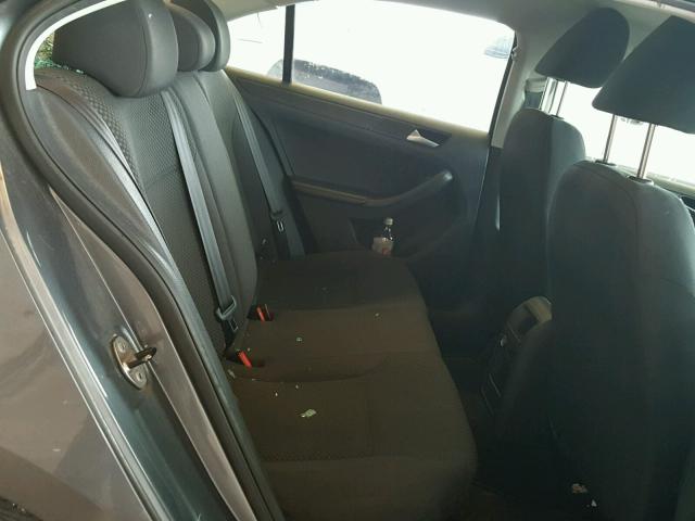 3VW2K7AJ4EM235666 - 2014 VOLKSWAGEN JETTA BASE SILVER photo 6