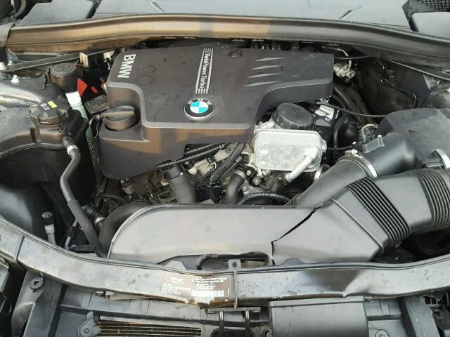 WBAVM1C5XFVZ94477 - 2015 BMW X1 SDRIVE2 Czarny zdjęcie 7