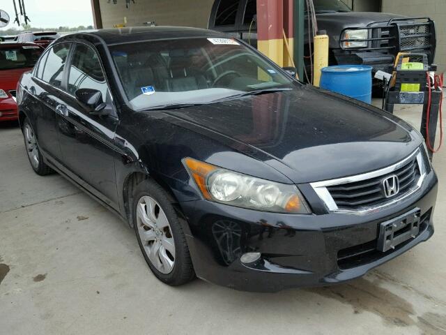 1HGCP36839A007167 - 2009 HONDA ACCORD EXL BLACK photo 1