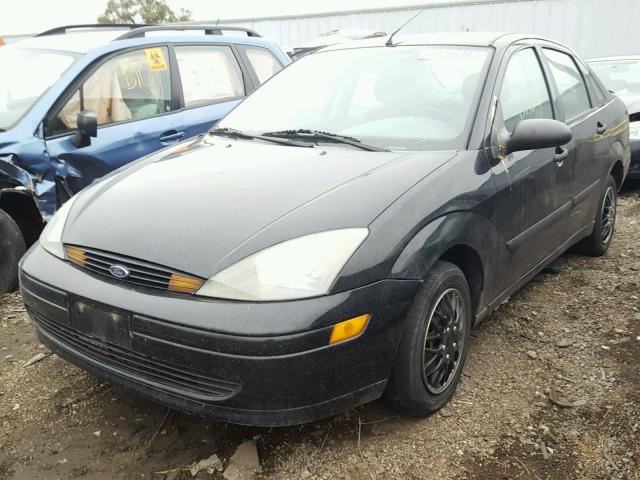 1FAFP33P93W280539 - 2003 FORD FOCUS LX BLACK photo 2