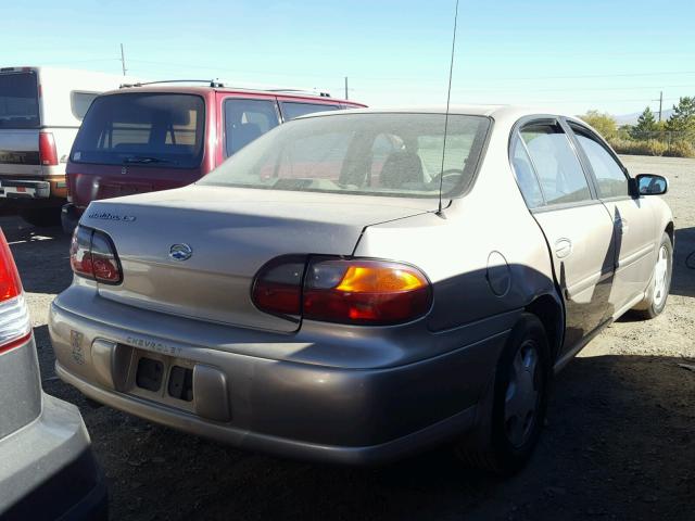 1G1NE52J2Y6181498 - 2000 CHEVROLET MALIBU LS TAN photo 4