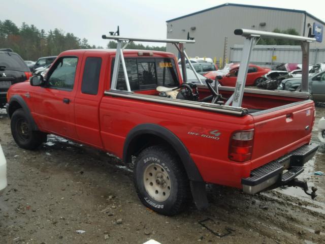 1FTZR45EX2TA63973 - 2002 FORD RANGER SUP RED photo 3