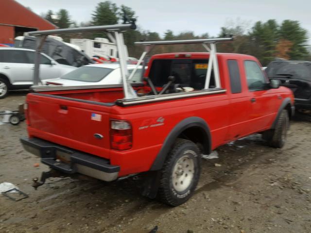 1FTZR45EX2TA63973 - 2002 FORD RANGER SUP RED photo 4