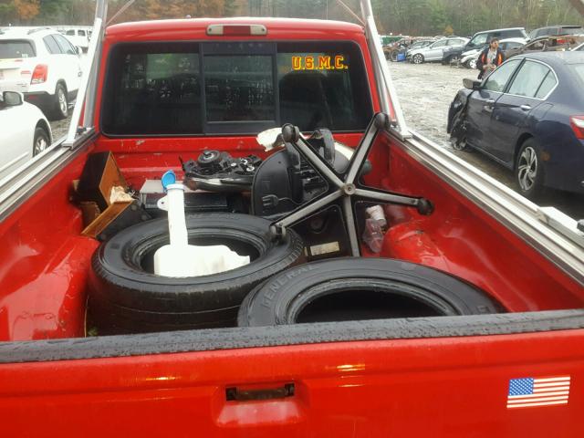 1FTZR45EX2TA63973 - 2002 FORD RANGER SUP RED photo 6