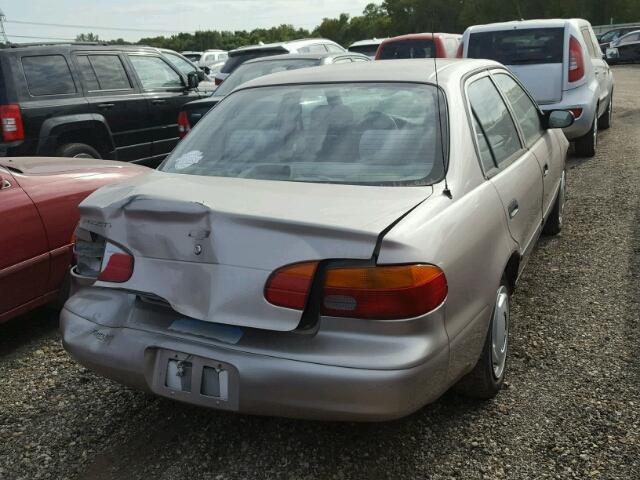 1Y1SK5282YZ404410 - 2000 CHEVROLET GEO PRIZM 金色 照片 4