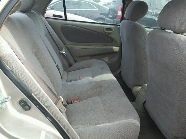 1Y1SK5282YZ404410 - 2000 CHEVROLET GEO PRIZM 金色 照片 6