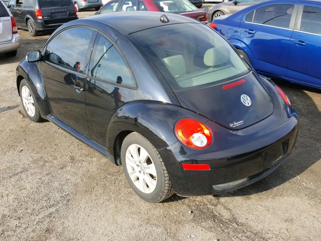3VWPW31C48M508212 - 2008 VOLKSWAGEN NEW BEETLE 黑色 照片 3