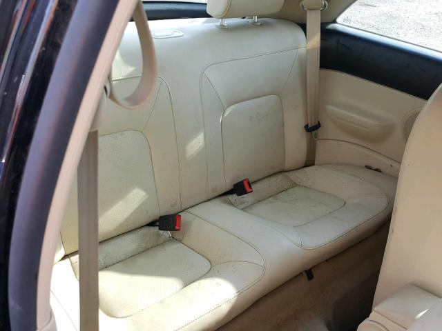 3VWPW31C48M508212 - 2008 VOLKSWAGEN NEW BEETLE 黑色 照片 6