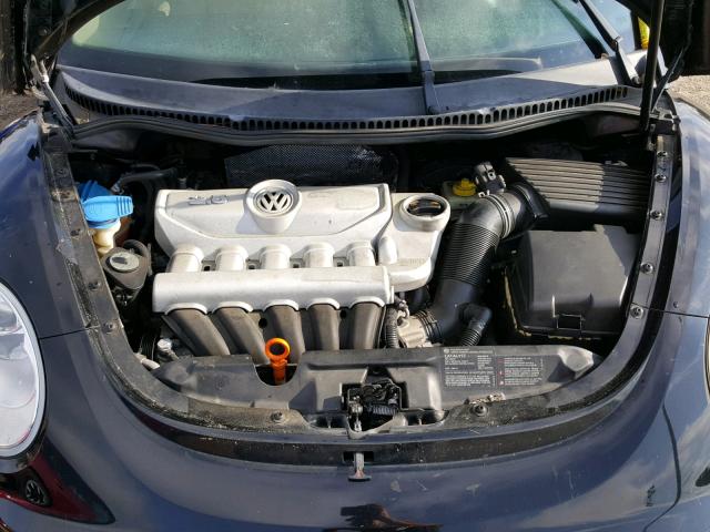3VWPW31C48M508212 - 2008 VOLKSWAGEN NEW BEETLE 黑色 照片 7