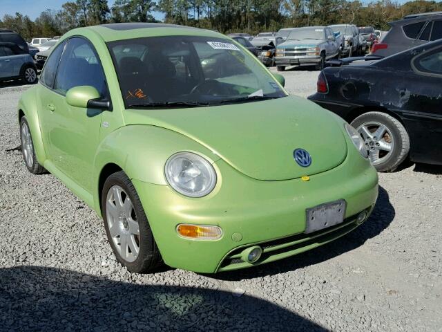 3VWDD21C73M413137 - 2003 VOLKSWAGEN NEW BEETLE GREEN photo 1