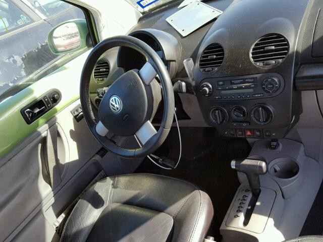 3VWDD21C73M413137 - 2003 VOLKSWAGEN NEW BEETLE 绿色 照片 9