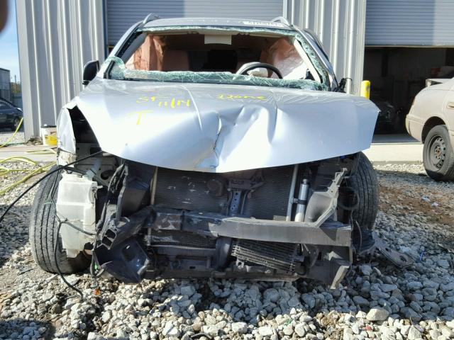 JN8AS58T98W010582 - 2008 NISSAN ROGUE S SILVER photo 9