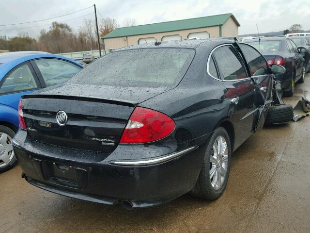 2G4WN58C381199094 - 2008 BUICK LACROSSE S BLACK photo 4