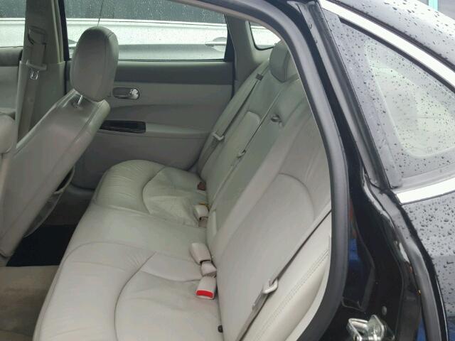 2G4WN58C381199094 - 2008 BUICK LACROSSE S BLACK photo 6