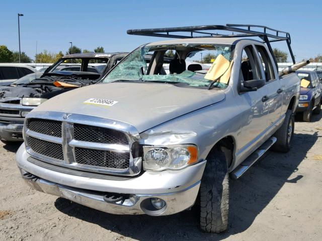 3D7KU28C54G196340 - 2004 DODGE RAM 2500 S ვერცხლისფერი ფოტო 2