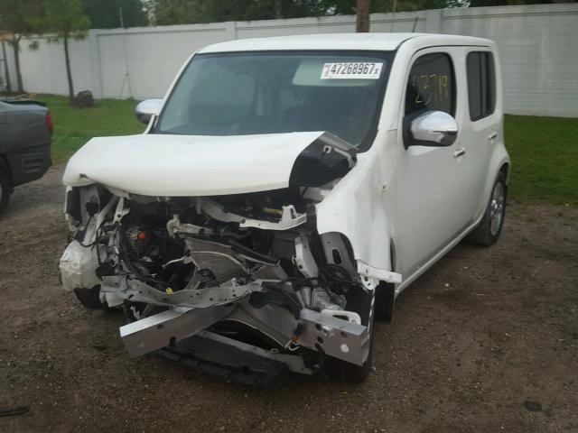 JN8AZ2KR0ET352930 - 2014 NISSAN CUBE S WHITE photo 2