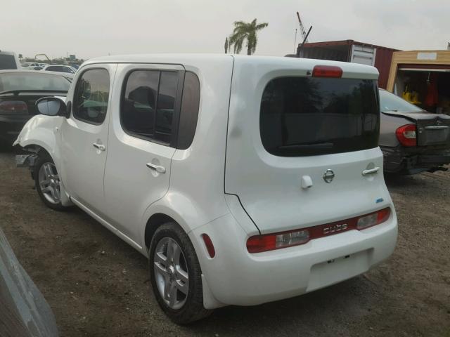 JN8AZ2KR0ET352930 - 2014 NISSAN CUBE S WHITE photo 3