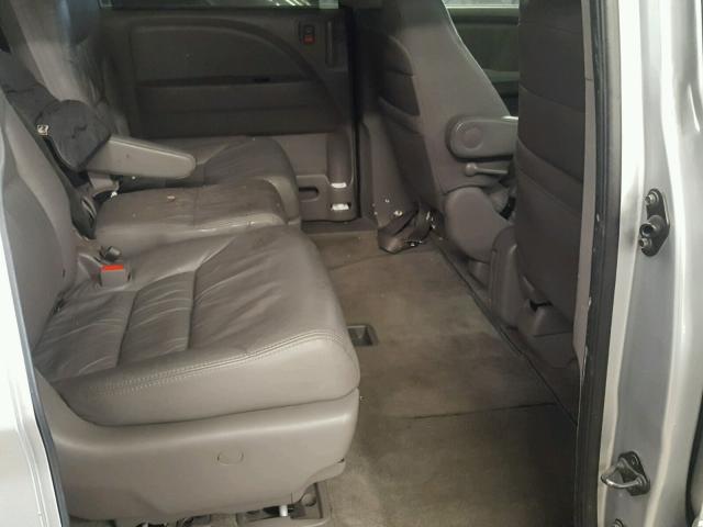 5FNRL3H7XAB039201 - 2010 HONDA ODYSSEY EX SILVER photo 6