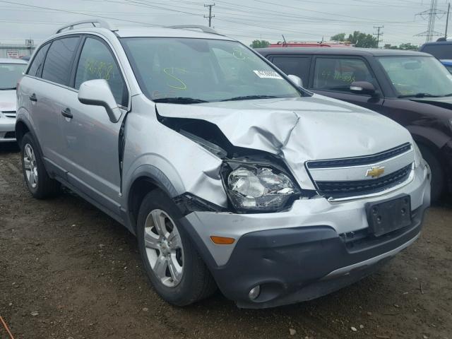 3GNAL2EK3ES672482 - 2014 CHEVROLET CAPTIVA LS SILVER photo 1